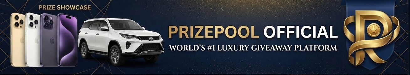 PrizePool Official — World's #1 Luxury Giveaway Platform